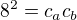 $8^2=c_ac_b$