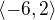 $\langle-6,2\rangle$
