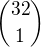 kopírovat do textarea ${32\choose1}$