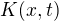 $K(x,t)$