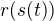 $r (s(t))$