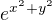 $e^{x^{2}+y^{2}}$