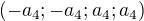 $(-a_4;-a_4;a_4;a_4)$