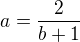 kopírovat do textarea $a=\frac{2}{b+1}$