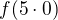 $f(5\cdot 0)$