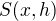 $S(x, h)$