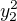 $y_{2}^{2}$