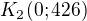$K_2(0; 426)$