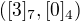 $([3]_7,[0]_4)$