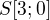 $S[3;0]$