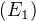 $(E_1)$