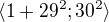 $\langle1+29^2; 30^2\rangle$