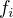 $f_{i}$