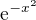 $\mathrm{e}^{-x^{2}}$