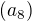 $(a_8)$