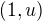 $(1, u)$