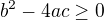kopírovat do textarea $b^{2}-4ac\ge 0$