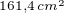 $_{161,4 \,cm^2}$