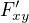 $F^{\prime}_{xy}$