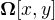 $\mathbf \Omega [x,y] $
