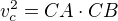 kopírovat do textarea $v_c^2 = CA\cdot CB$