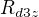 $R_{d3z}$