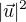 $|\vec{u}|^2$