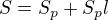 $S=S_p+S_pl$