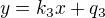 $y = k_3x + q_3$
