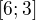 $[6;3]$