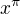 $x^{\pi}$