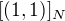 $[(1,1)]_{N}$