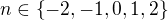 kopírovat do textarea $n\in \{ -2, -1, 0, 1, 2 \}$