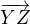 $\overrightarrow{YZ}$