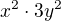 $x^2 \cdot 3y^2$