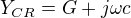 $Y_{CR}=G+j\omega c$