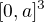 $[0,a]^3$