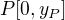 $P [0, y_P] $