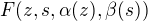 $F(z,s,\alpha(z),\beta (s))$