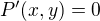 $P'(x,y)=0$