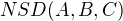 $NSD(A,B,C)$