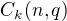 $C_{k}(n, q)$
