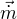 $\vec{\dot{m}}$