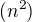 $(n^2)$