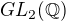 $GL_2(\mathbb Q)$