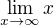 $\lim_{x \to \infty} x$