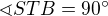 $\sphericalangle STB = 90�$