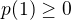 kopírovat do textarea $p(1)\geq0$