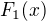 $F_1(x)$