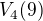 $V_4(9)$
